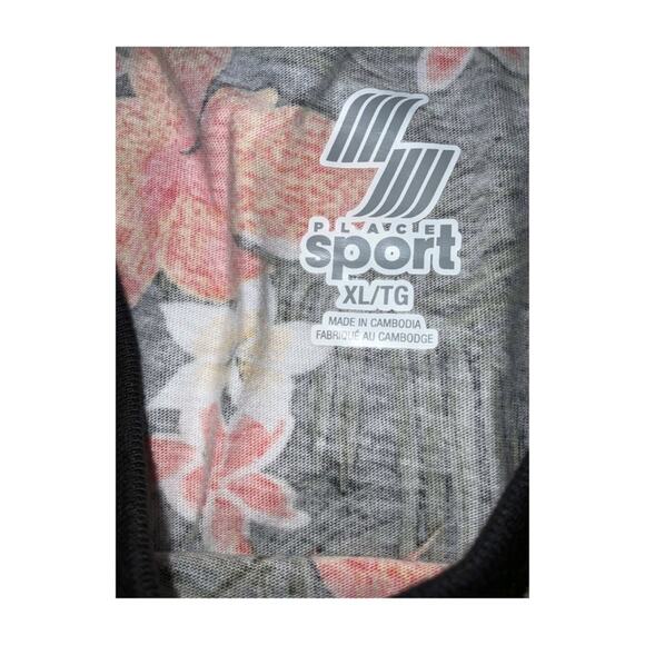 Place Sport Tropical Floral Tank Top Size XL - Picture 3 of 3